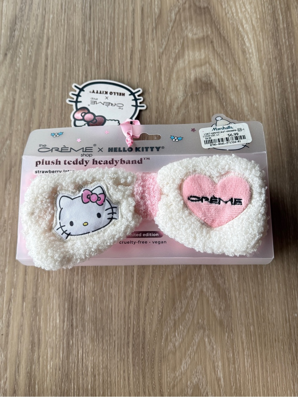 Hello Kitty Plush Teddy Headband